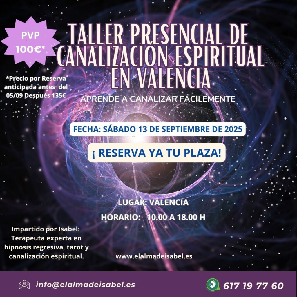 taller de canalización en Valencia www.elalmadeisabel.es